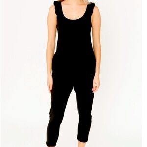 ♠️ Smash + Tess Black Sleeveless Jumpsuit